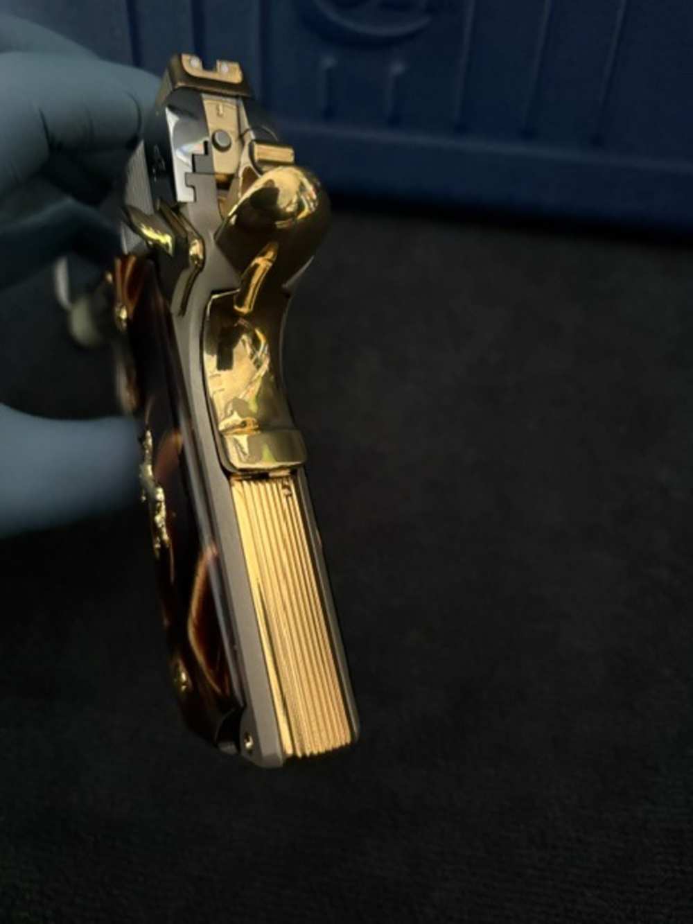 2005 Colt LWT Commander 38 Super Gold Plated NR Penny Auction .01 Start -img-7