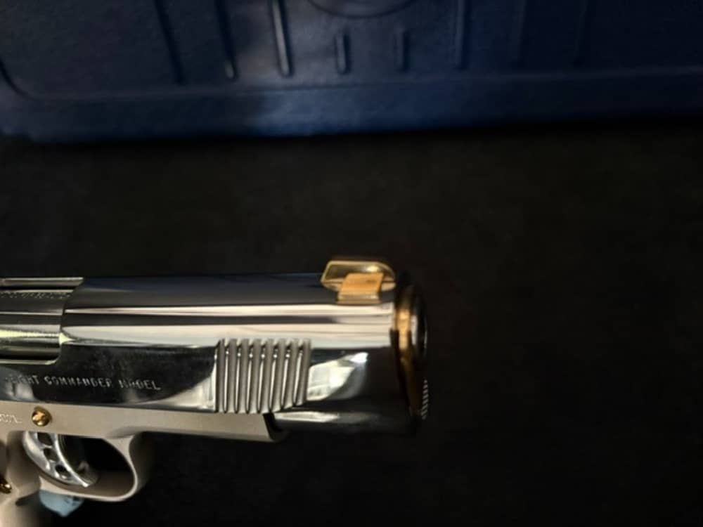 2005 Colt LWT Commander 38 Super Gold Plated NR Penny Auction .01 Start -img-19