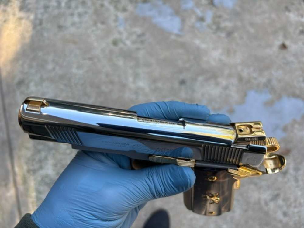 2005 Colt LWT Commander 38 Super Gold Plated NR Penny Auction .01 Start -img-28
