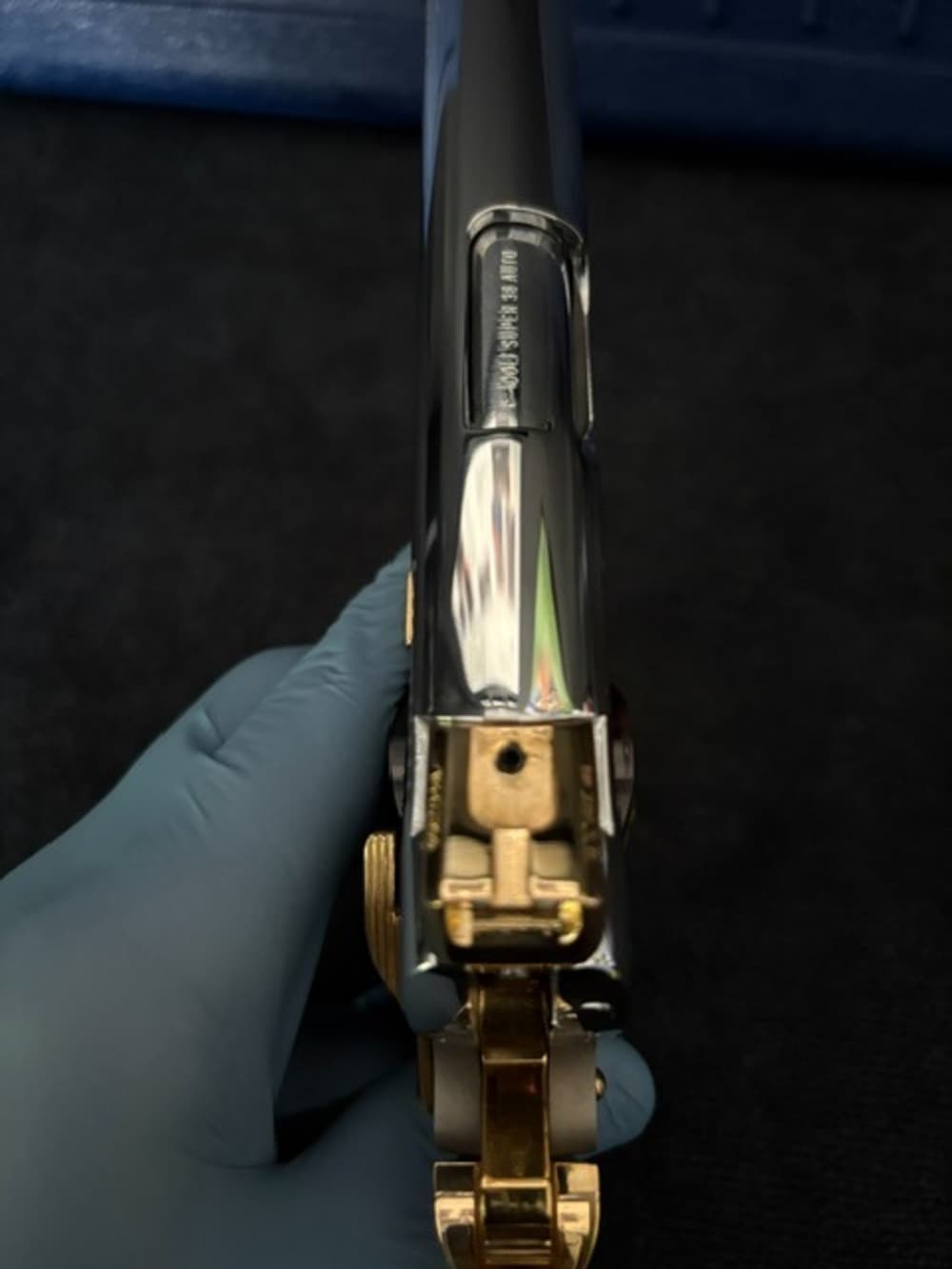 2005 Colt LWT Commander 38 Super Gold Plated NR Penny Auction .01 Start -img-18