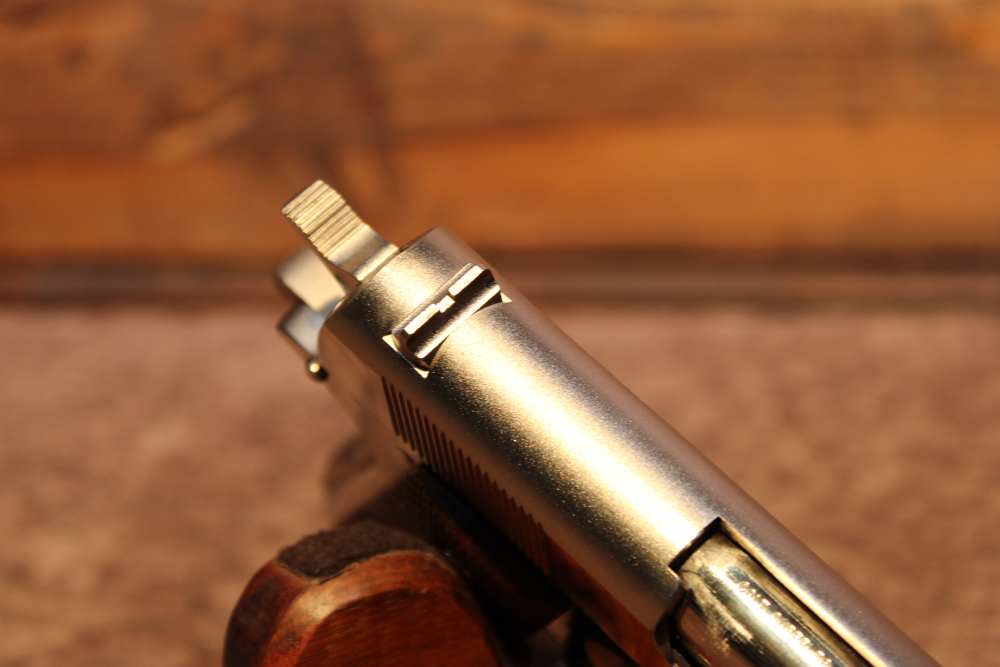 1985 Colt Government MKIV Series 80 .38 Super 5" bbl Bright Nickel Finish-img-22