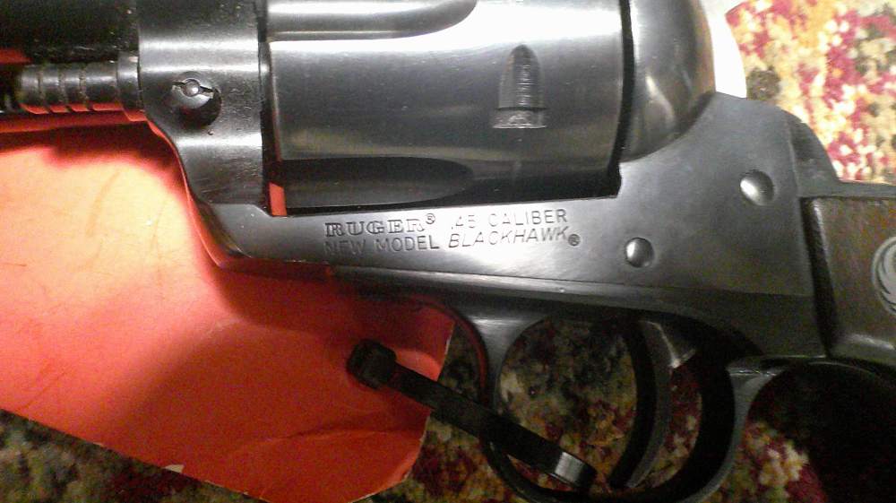 Ruger new modle Blackhawk 45 lc  7 3/8 barrel # 52-img-6