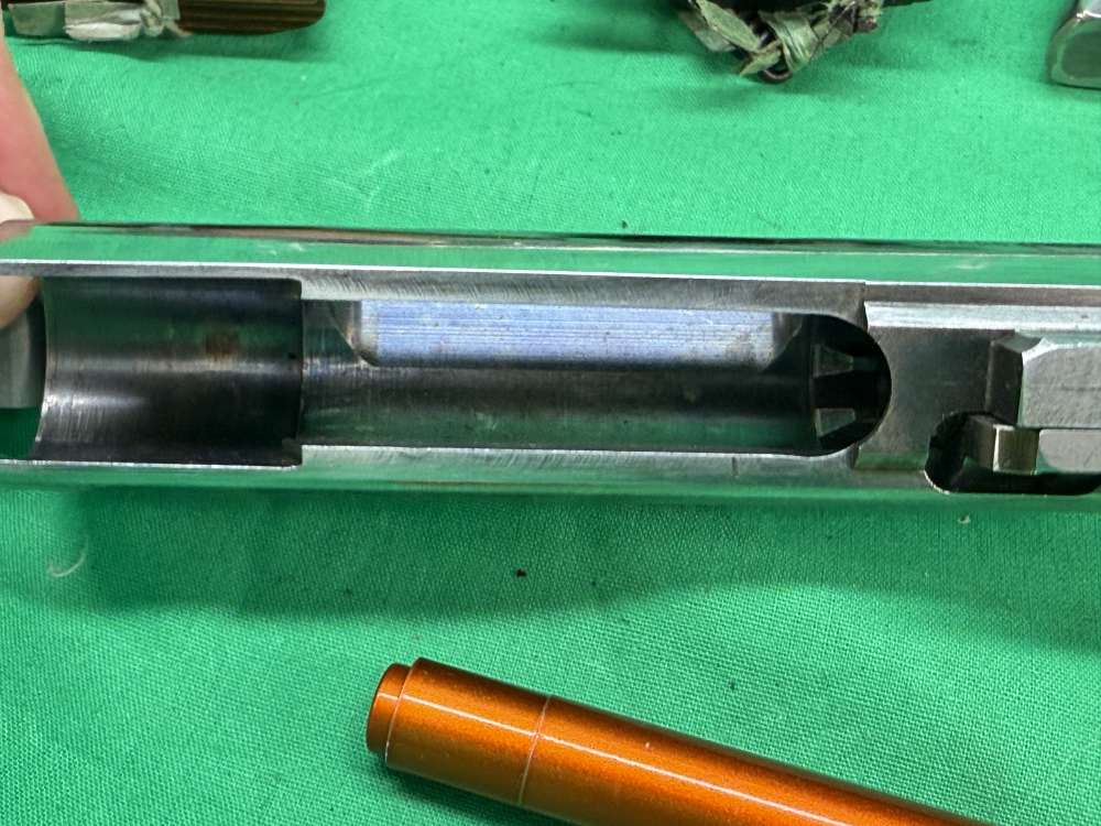 RARE Auto Mag Model 180 160 44 & 357 AMP Pasadena CA 2 barrel set! Automag-img-11