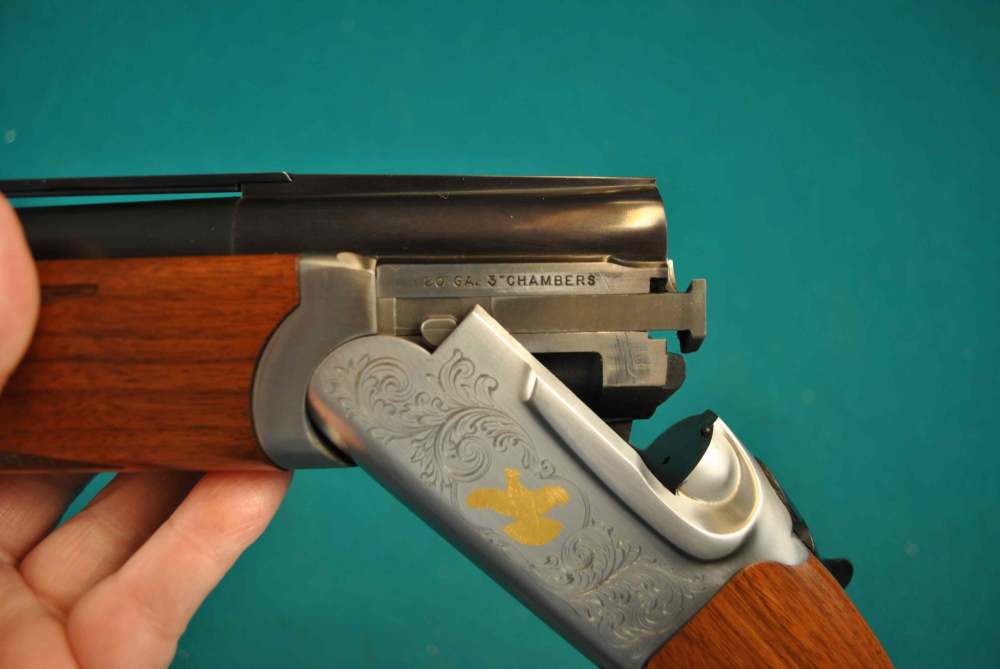 Ruger Red Label 20 gauge 28 inch Factory Engraved with Gold Quail Excellent-img-17