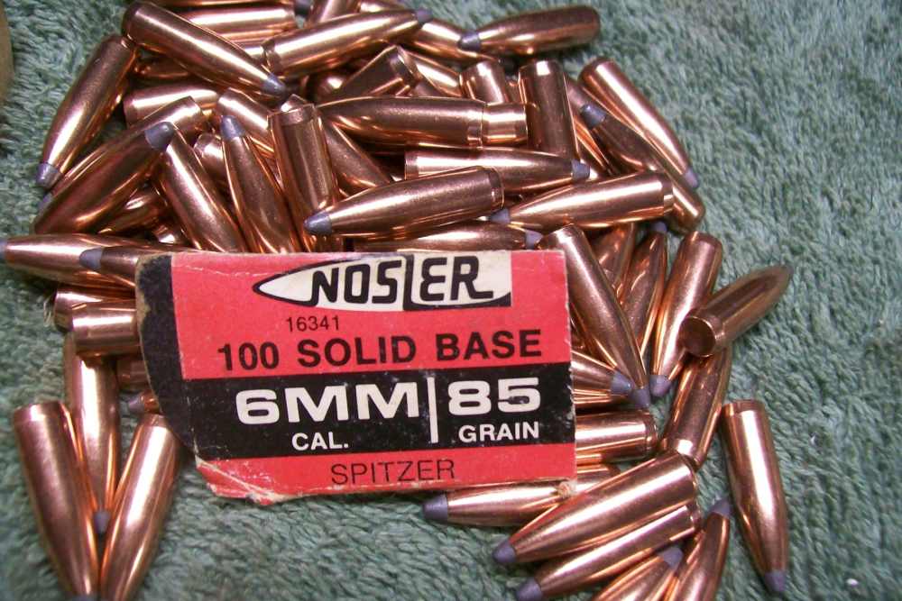 Hornady & Nosler 243 cal 6mm .243 Dia 87gr & 85gr Bullets-img-3