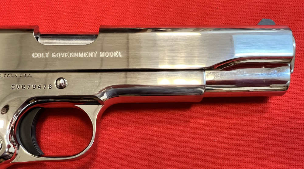 Colt Custom 38 Super 1911 Government Bright Stainless Pistol NIB-img-8