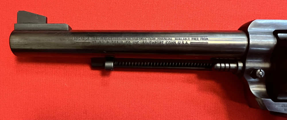 Ruger 357 mag New Model Blackhawk 6.5" Blue Revolver LNIB 1980-img-4