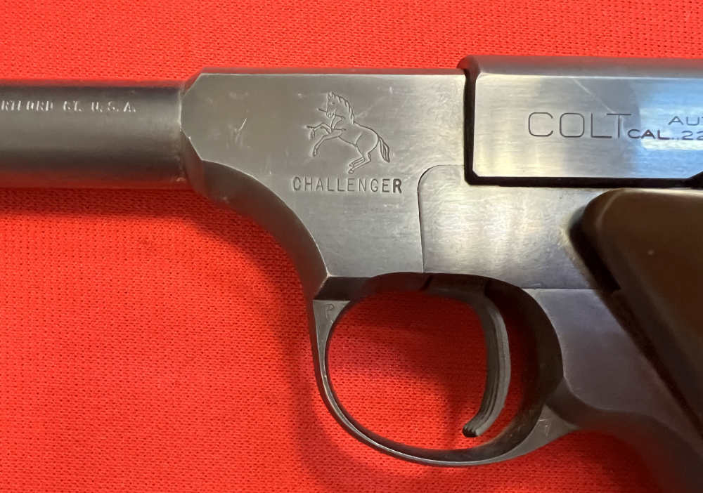 Colt 22 LR Challenger 6" Pistol with Original Magazine Made in 1952 NICE!-img-3
