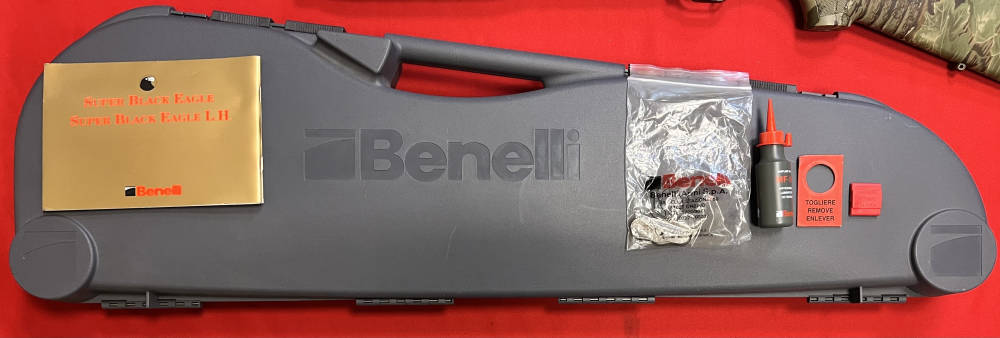 Rare Benelli 12 Ga SBE 1 Super Black Eagle 26" Camo 3 1/2" Like New w Case -img-11