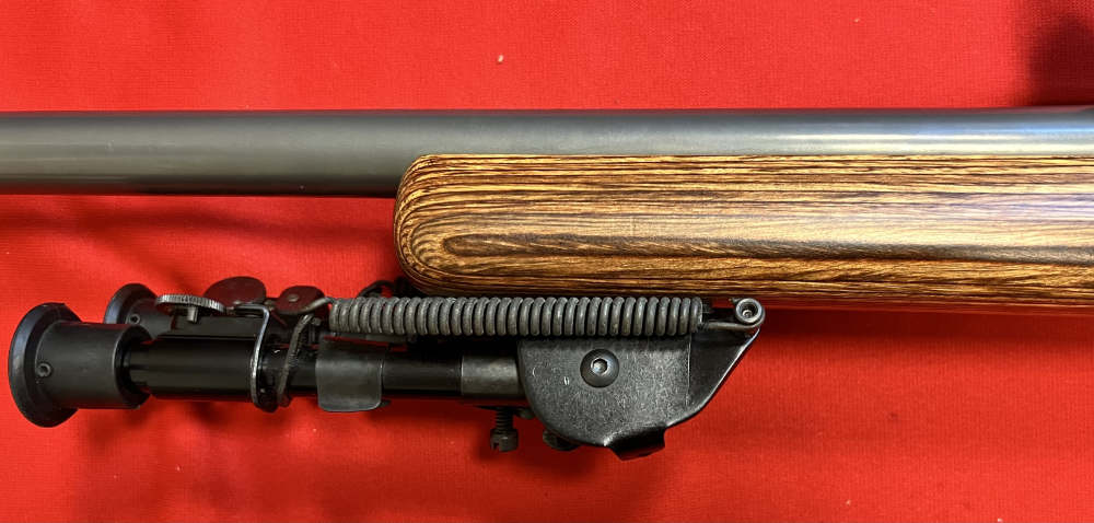 Ruger 308 Win. M77 Mark II Stainless Laminated Heavy Barrel w Leupold Scope-img-8