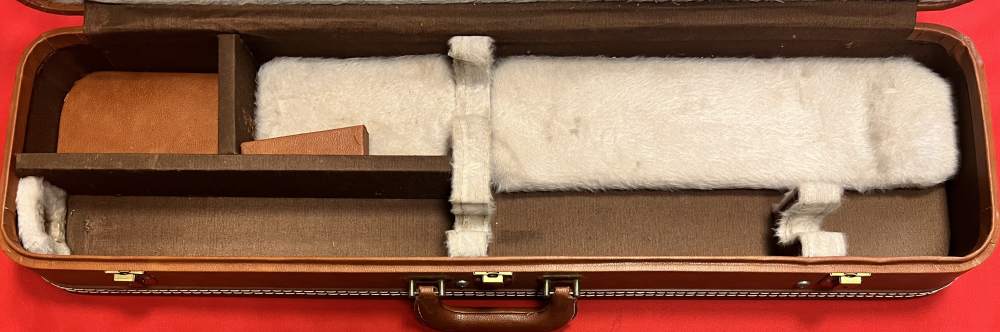 Belgium Browning 12 Ga. B-27 Deluxe Skeet O/U Shotgun w Hard Case Made 1981-img-14
