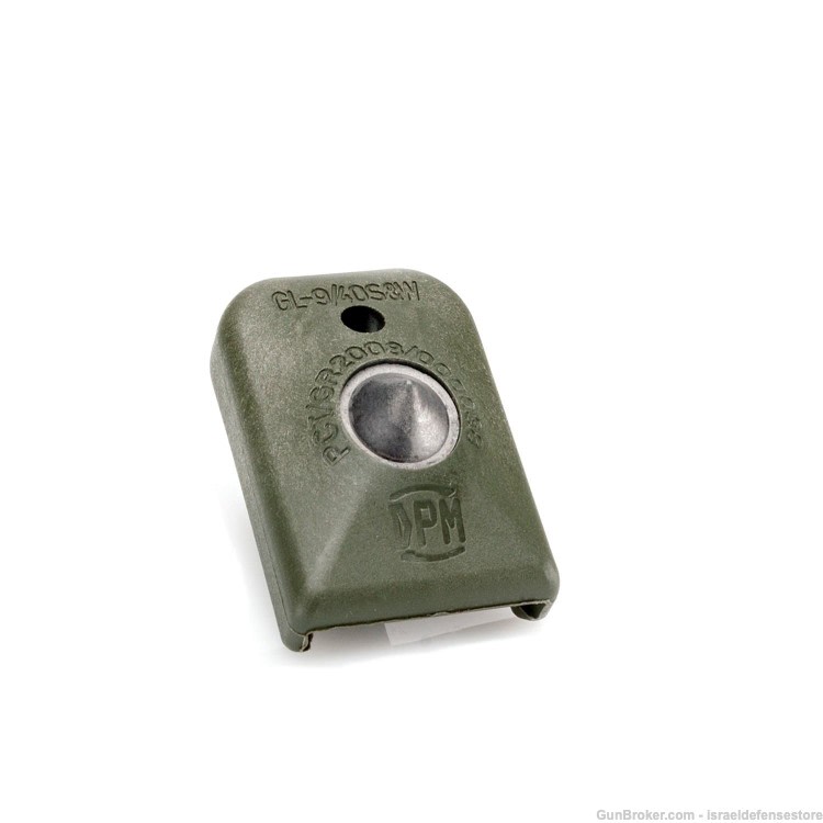 Glock 17-19-22 All Gens Olive Green Magazine Floorplate/Glass Breaker DPM-img-0