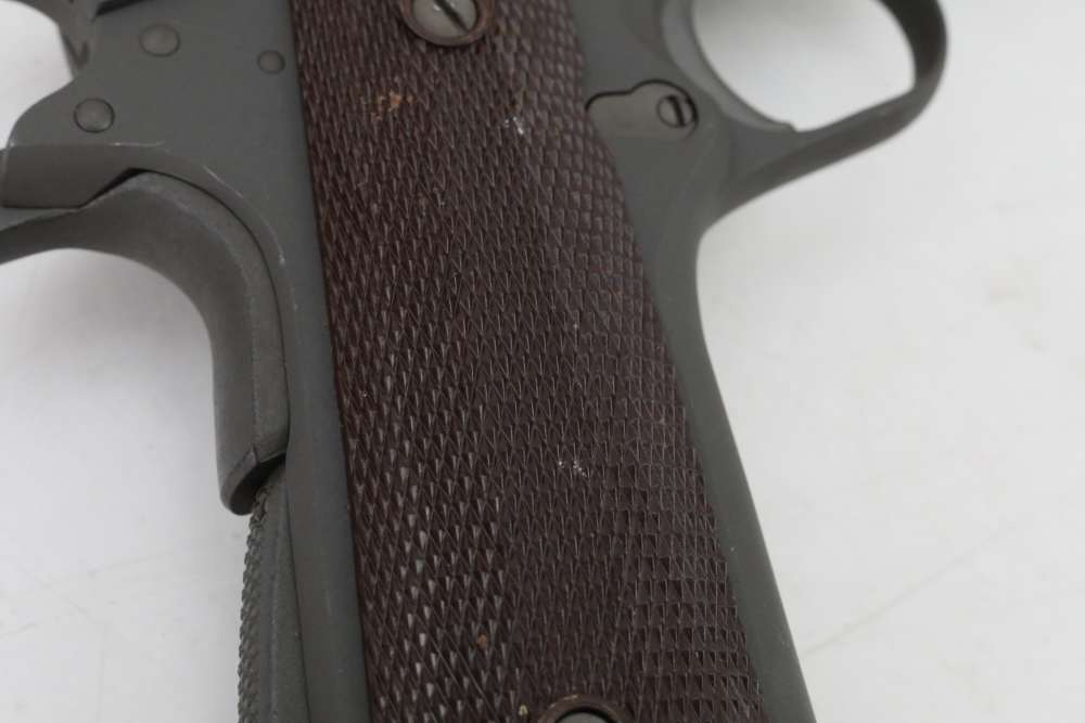 Remington Rand/Colt M1911A1 .45 ACP 1945 WW2 w/CMP Hard Case & NO RESERVE!-img-26