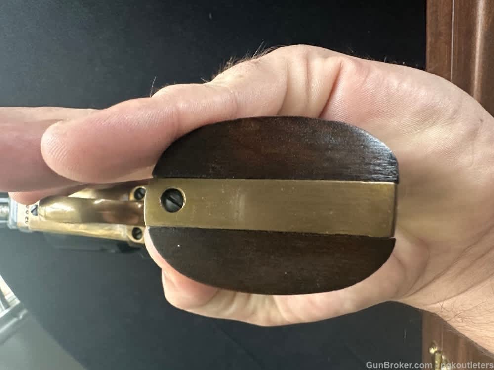 1980's - CASED UBERTI MODEL 1851 NAVY PERCUSSION REVOLVER .36 CAL-img-21
