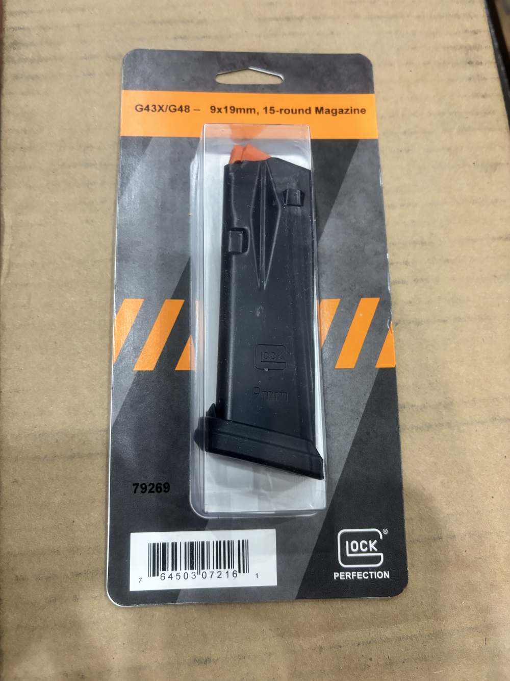 Glock 43X / 48 15rd flush Factory Magazine-img-0