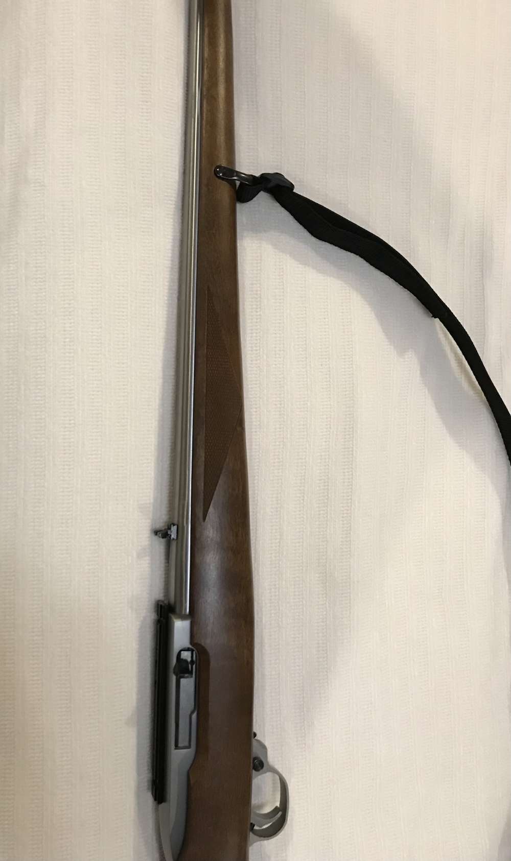 Ruger 10/22 international with manlicher stock stainless steel-img-1