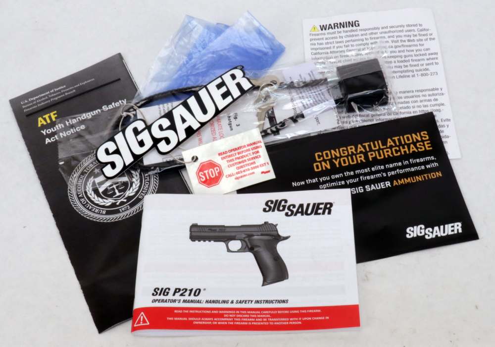 Sig Sauer P210 Carry 9mm Pistol  In The Box Pre Owned 2022-img-24
