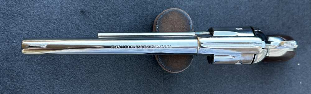 Colt Single Action Army Bright Nickel .357 Magnum, Unfired, 1981-img-24