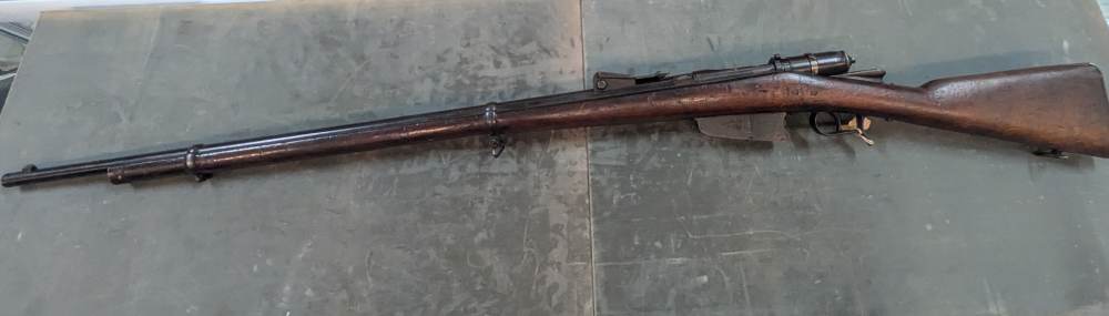 Italian Vetterli Vitali M1870/87/15 6.5 Carcano Military Bolt Action Rifle-img-11