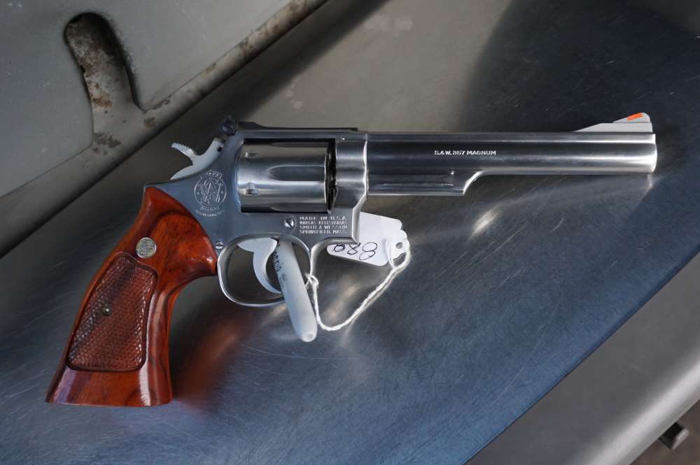 Smith and Wesson 66 66-1 357 Magnum 6 Inch Pinned and Recessed 1980-img-4