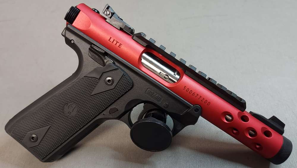 Ruger Mark IV 22/45 Lite Semi-Auto Pistol 22 LR 4.4" Barrel 10 Rounds 43910-img-1