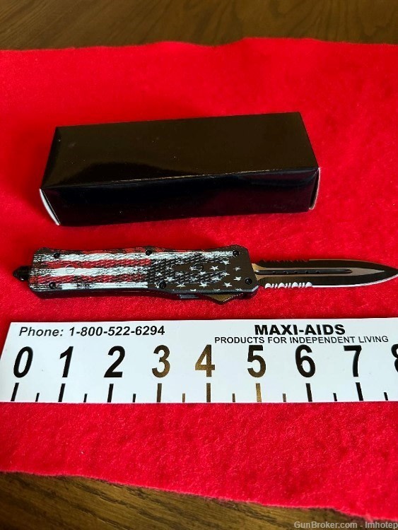 Old Glory OTF Auto Knife-img-1