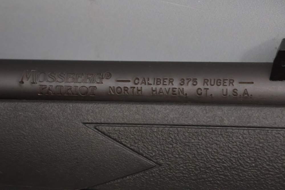 Mossberg Patriot Bolt Action Rifle .375 Ruger 22" w/ Box - 4rds --img-41