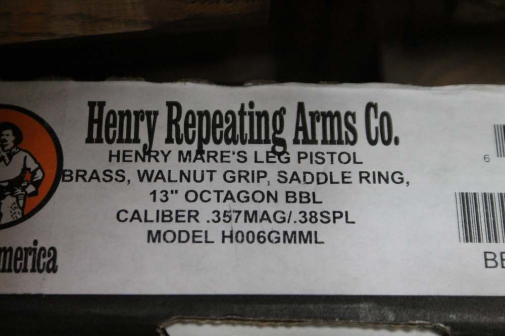 Henry Mare's Leg Golden Boy 357 Magnum / 38 Special-img-14