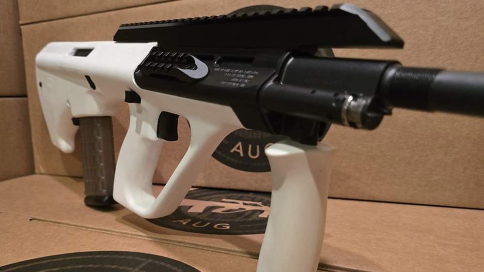 Steyr AUG rifle White-img-11