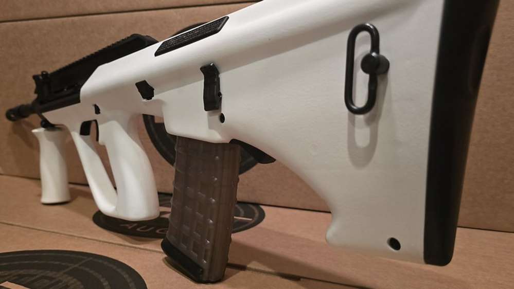 Steyr AUG rifle White-img-3