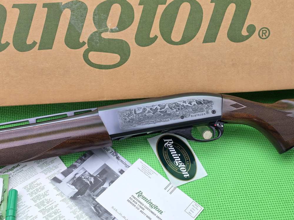 REMINGTON 1100 ENHANCED ENGRAVED * 410 GAUGE 25" VENTILATED RIB BRL SUPERB -img-10