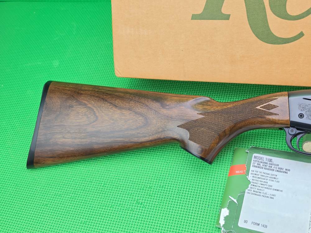 REMINGTON 1100 ENHANCED ENGRAVED * 410 GAUGE 25" VENTILATED RIB BRL SUPERB -img-19