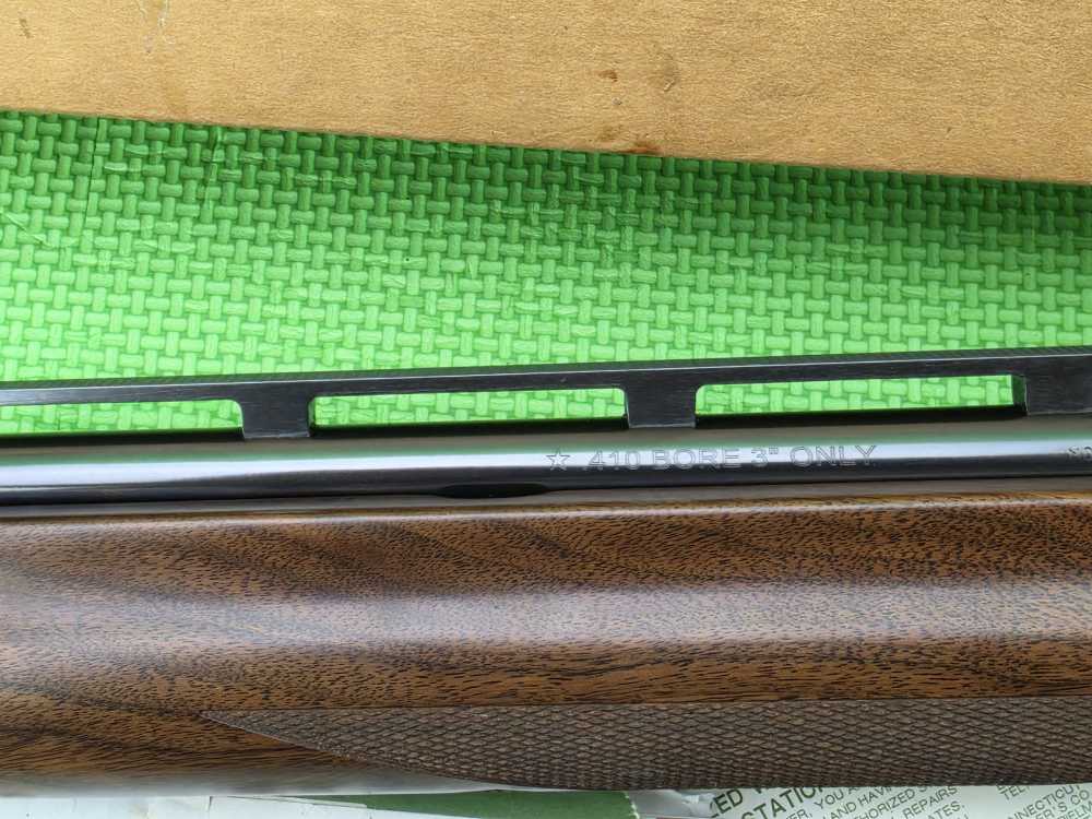 REMINGTON 1100 ENHANCED ENGRAVED * 410 GAUGE 25" VENTILATED RIB BRL SUPERB -img-6