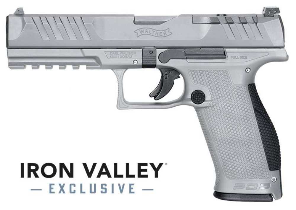 Walther PDP Optic Ready 9mm #2858401 IRON VALLEY EXCLUSIVE  Grey/Grey IVS E-img-0