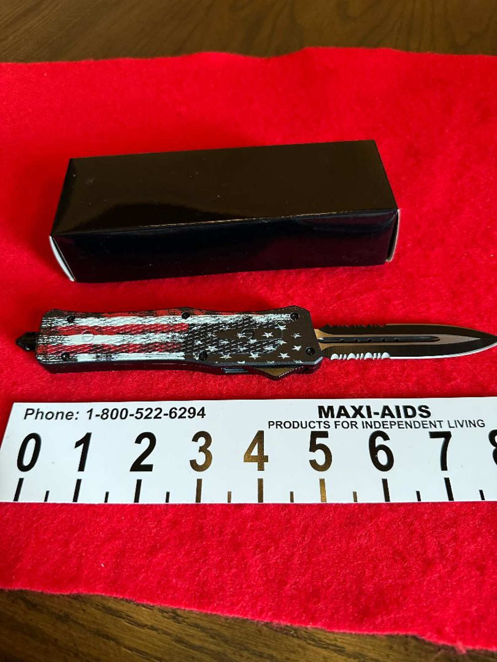 Old Glory OTF  Auto Knife -img-0