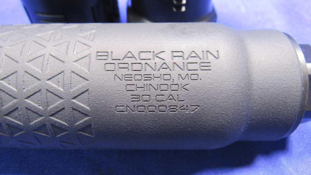 NEW! Black Rain Ordnance CHINOOK .30 Cal Silencer - Titanium 3D Printed-img-1