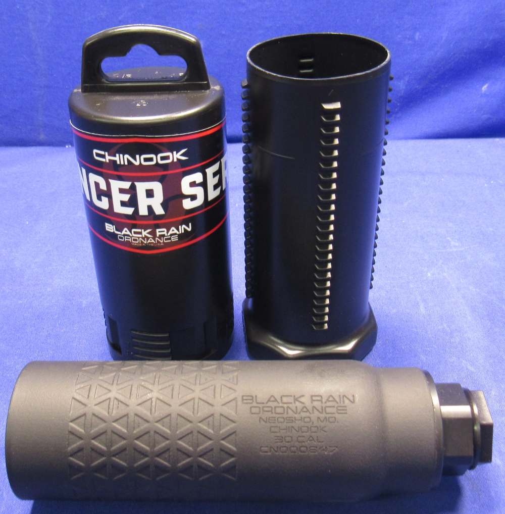 NEW! Black Rain Ordnance CHINOOK .30 Cal Silencer - Titanium 3D Printed-img-0