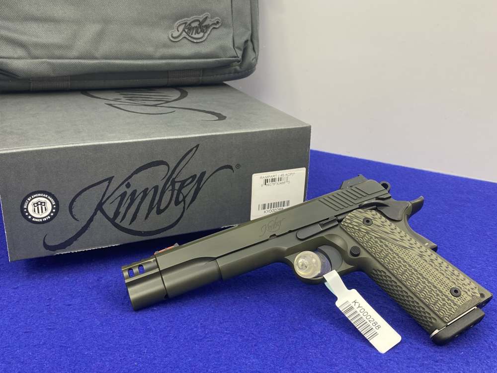 Kimber Rampart .45 ACP OD Green 5" *MULTI PORTED COMPENSATOR*-img-3