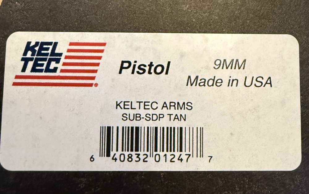 Kel-Tec SDP9 Tan 9mm 17+1 6" Threaded Barrel SDP-9TAN NIB New Model  -img-6