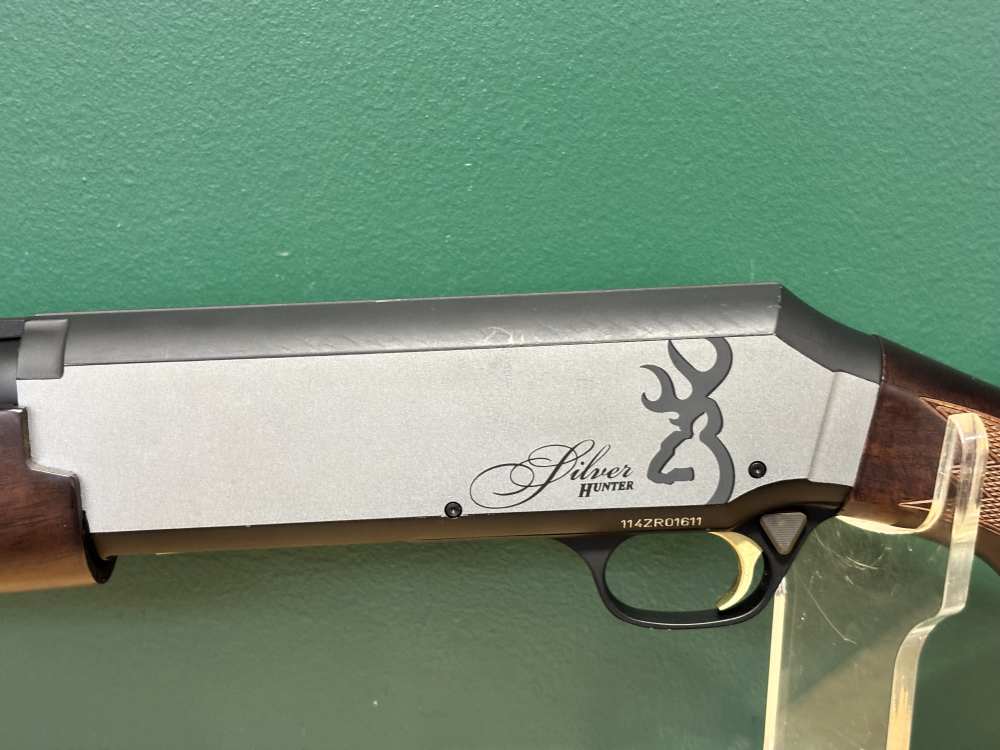 Browning Silver Micro Midas 20 ga Youth Shotgun Semi Auto 26" Wood Stock-img-10
