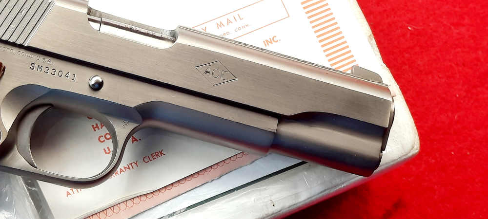 Colt Ace *Custom Shop* E-Nickel .22LR. *1980 Mfg* Rare! NR-img-18