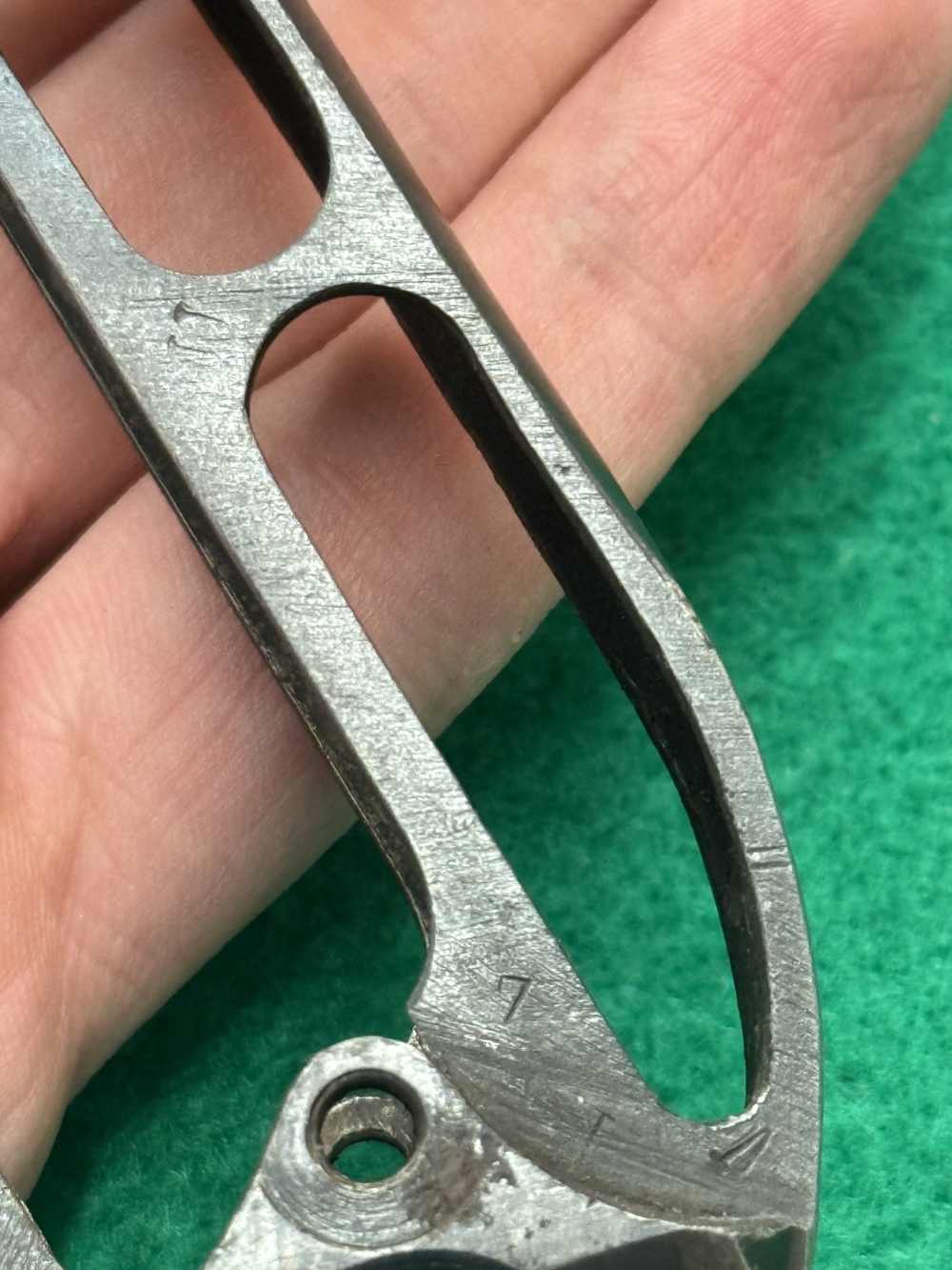 1918 German P.08 Luger Artillery Stripped Frame -img-9