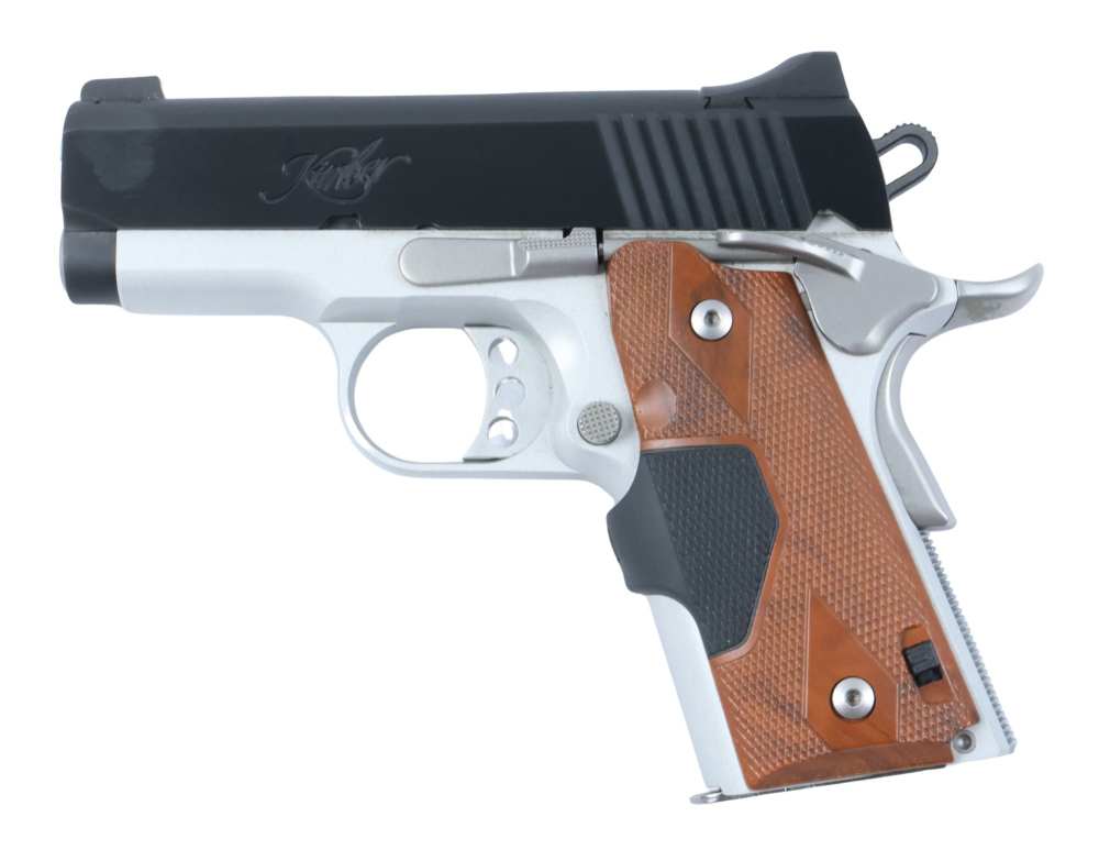 Kimber Ultra Carry II Two-Tone  .45 ACP 3" Barrel Crimson Trace Laser Grips-img-3