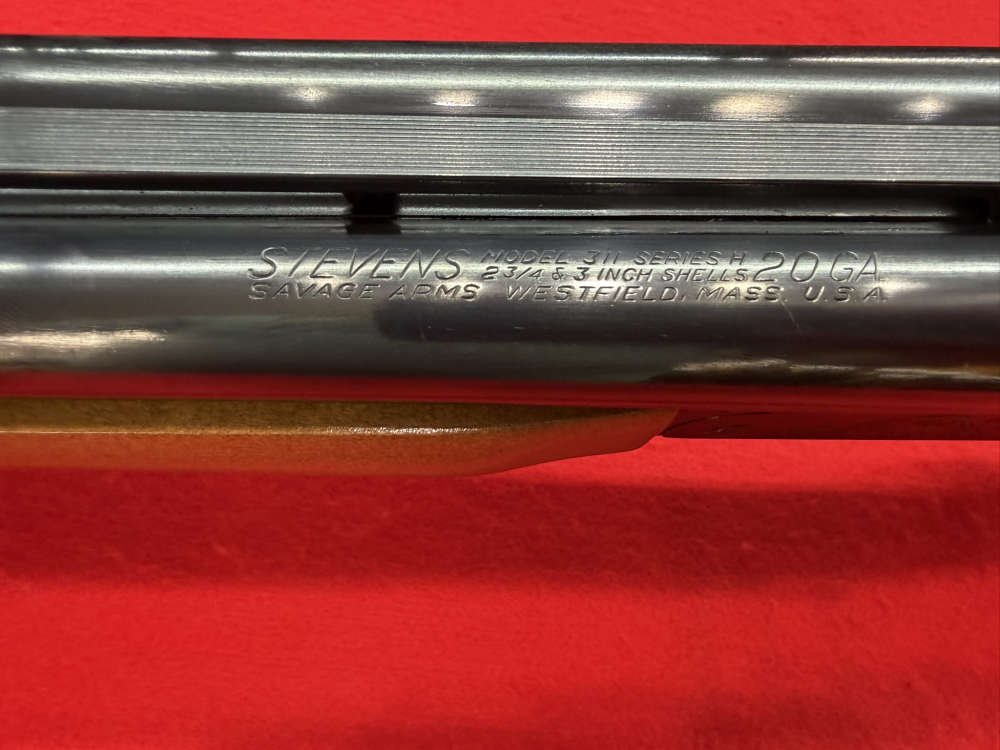 STEVENS / SAVAGE 331 20GA SIDE BY SIDE SHOTGUN 28" BARREL USED-img-13