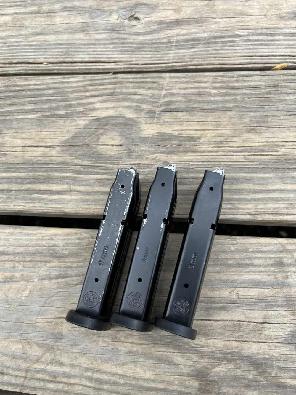 3 Smith & Wesson S&W M&P 9mm 17rd OEM Magazines Mags -img-4