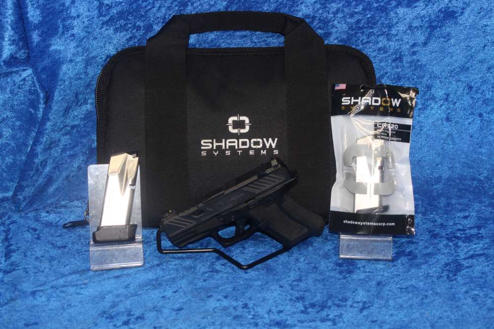 Shadow Systems CR920 9mm Semi-Automatic Pistol 3.25" Barrel w/ 2 Mags, Bag-img-0
