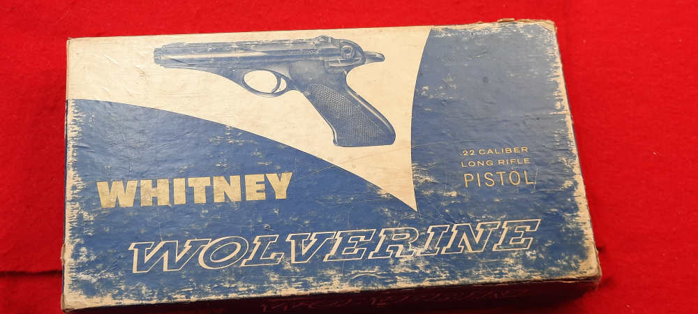 Whitney Wolverine .22LR with original box & papers! NICE! NR-img-9