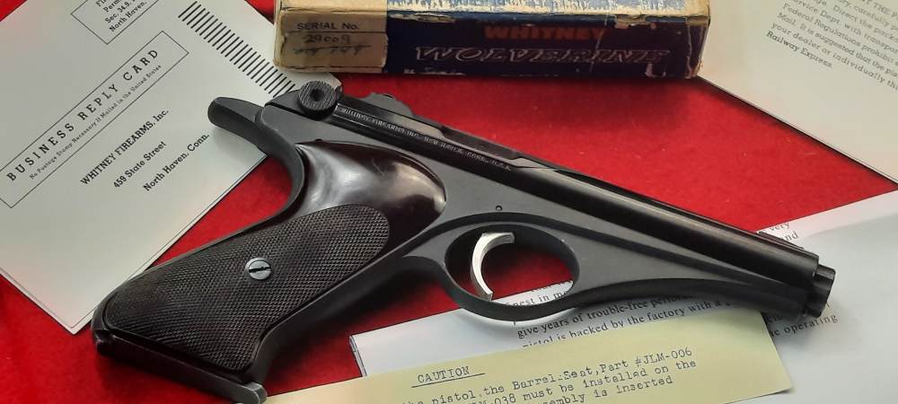 Whitney Wolverine .22LR with original box & papers! NICE! NR-img-3