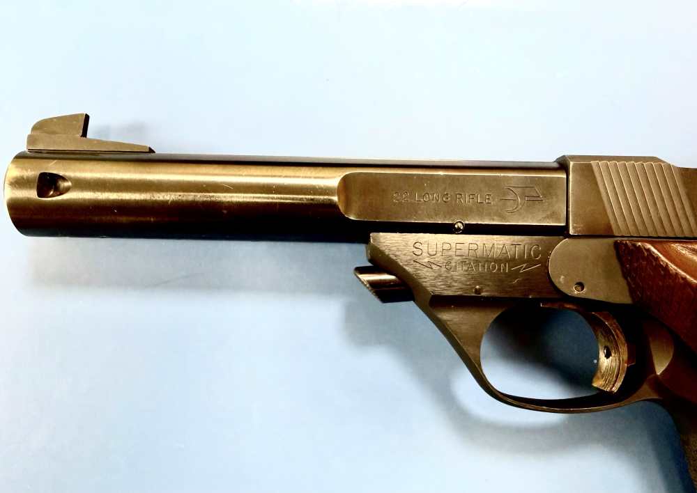 HIGH STANDARD Supermatic Citation 5.5"  Model 107 Military-img-5