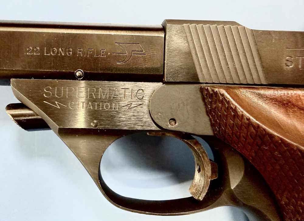 HIGH STANDARD Supermatic Citation 5.5"  Model 107 Military-img-3